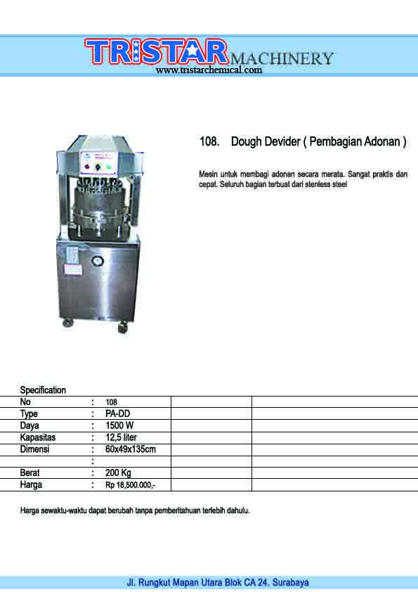 108. Douugh Devider (Pembagi Adonan)