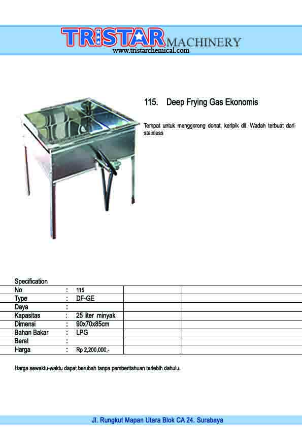115. Deep Frying Gas Ekonomis