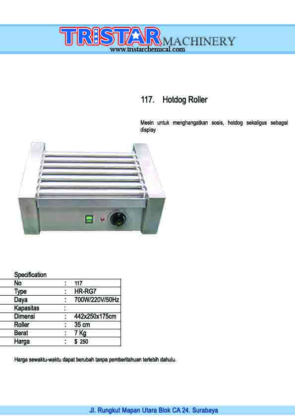 117. Hotdog Roller