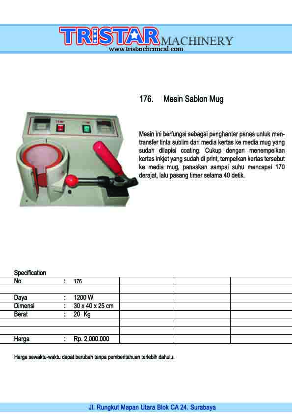 176. Sablon Mug