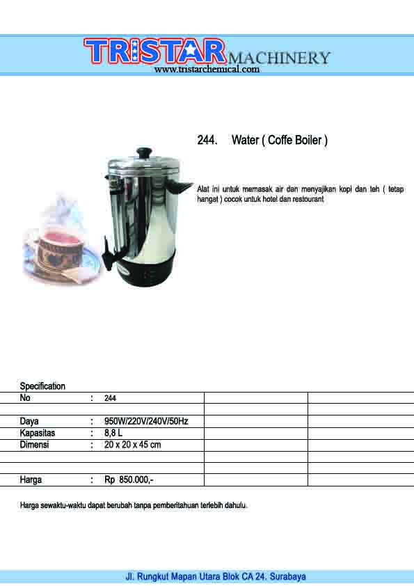 244. Coffe Boiler