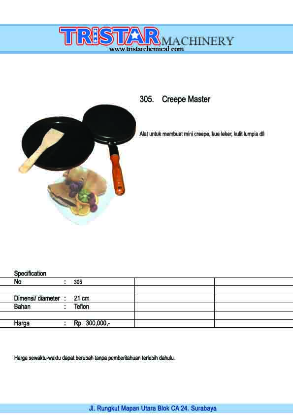 305. Creepe Master