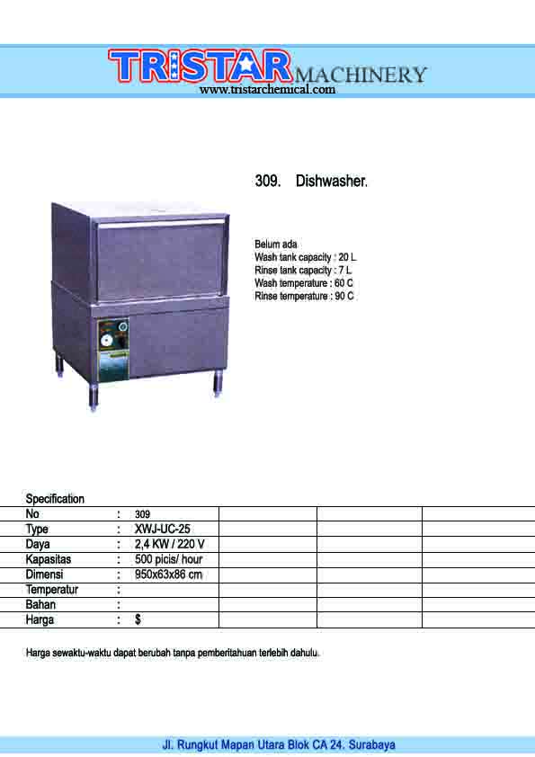 309. Dishwasher