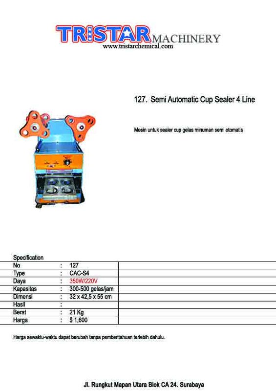 310. Mesin Pengolah Bioetanol & Wine