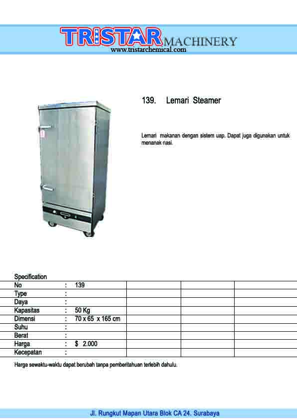 139. Lemari Steamer