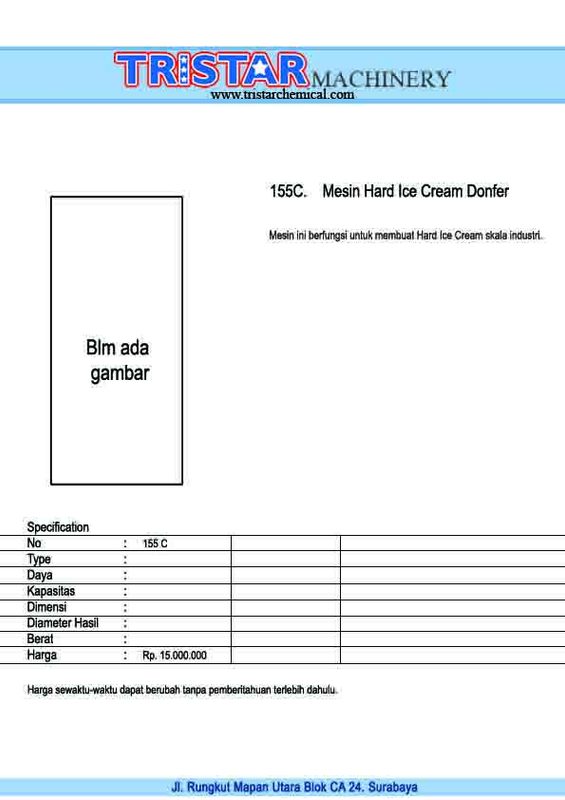 155. Mesin Hard Ice Cream