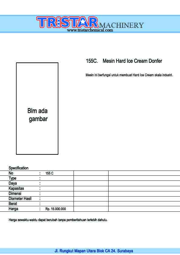 155. Mesin Hard Ice Cream